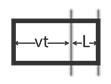 قياس طول الزجاج بالحساسات الكهروضوئية الثنائية: (P)(S)